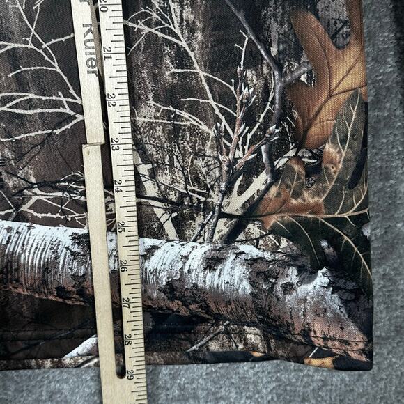 University Of Missouri Camo Realtree Mizzou Large Quarter Zip Longsleeve Sweater - Picture 6 of 8